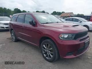 2018 Dodge Durango GT z VIN 1C4RDJDGXJC416291, wystawiony jako IAAI lot #42972455 z przebiegiem 124 760 mil mil oraz . Historia ofert i sprzedaży dostępna na DreamBid. Obrazek 1.