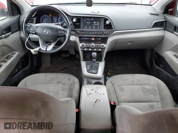 2020 Hyundai Elantra SEL with VIN 5NPD84LF1LH551644, listed as a Copart auction lot 87410875 with 47,018 mi miles and Salvage title. Bid and sale history available at DreamBid. Image 8.