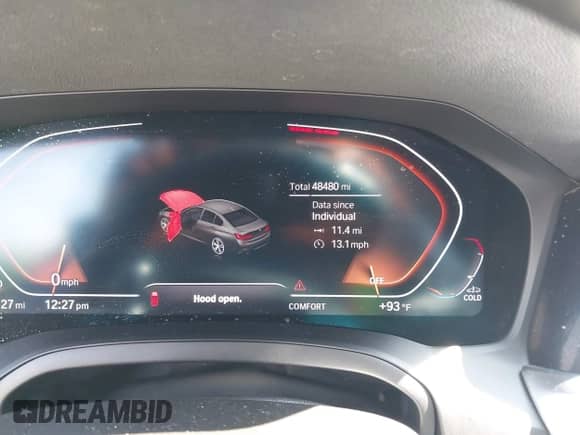 2022 BMW 3 Series 330i z VIN 3MW5R1J00N8C34004, wystawiony jako IAAI lot #43299674 z przebiegiem 48 480 mil mil oraz . Historia ofert i sprzedaży dostępna na DreamBid. Obrazek 7.