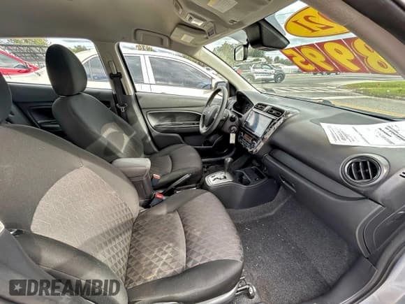 ✅ 2021 Mitsubishi Mirage ES • VIN: ML32AUHJ3MH011398 • Лот: 96622775. Опубликован ранее на Copart с пробегом 60 698 миль. Бесплатный доступ к архиву аукционных продаж из США и подробный отчёт об истории автомобиля на DreamBid. Изображение 5.