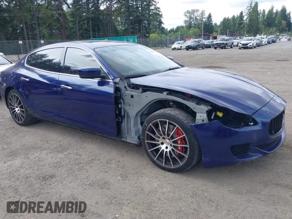 ✅ 2015 Maserati Quattroporte GTS • VIN: ZAM56PPA5F1141415 • Lot: 42553885. Wystawiony na IAAI z przebiegiem 56 506 mil. Bezpłatny archiwum sprzedaży aukcyjnych z USA i szczegółowy raport historii pojazdu na DreamBid. Zdjęcie 1.