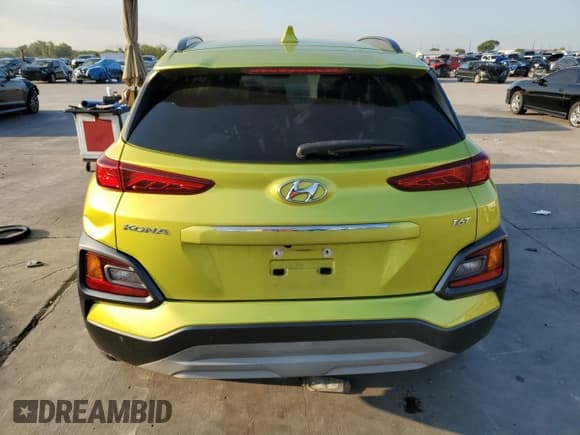 ✅ 2020 Hyundai Kona Ultimate • VIN: KM8K53A58LU546270 • Лот: 69428144. Опубликован ранее на Copart с пробегом 76 694 миль. Бесплатный доступ к архиву аукционных продаж из США и подробный отчёт об истории автомобиля на DreamBid. Изображение 6.
