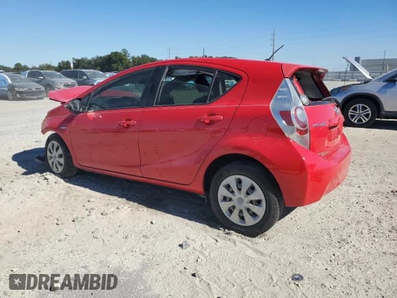 ✅ 2013 Toyota Prius One • VIN: JTDKDTB30D1540695 • Lot: 91994065. Listed on Copart with Not provided. Free auction sales archive from the USA and detailed vehicle history report at DreamBid. Image 2.