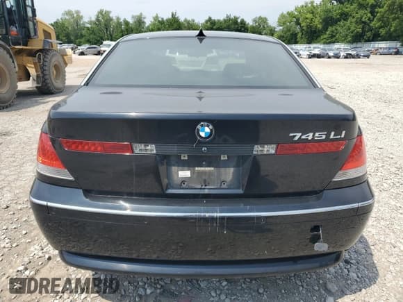 ✅ 2005 BMW 7 Series 745Li • VIN: WBAGN63545DS59095 • Lot: 66613345. Listed on Copart with 161,506 mi. Free auction sales archive from the USA and detailed vehicle history report at DreamBid. Image 6.