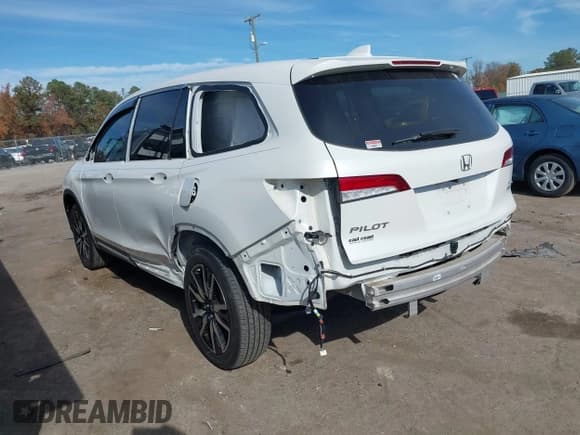 ✅ 2022 Honda Pilot Elite • VIN: 5FNYF6H01NB039827 • Лот: 43582045. Опубликован ранее на IAAI с пробегом 21 810 миль. Бесплатный доступ к архиву аукционных продаж из США и подробный отчёт об истории автомобиля на DreamBid. Изображение 3.