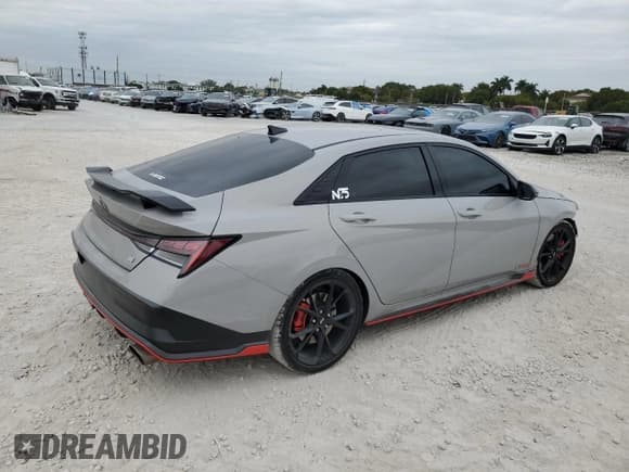 ✅ 2025 Hyundai Elantra • VIN: KMHLW4DK1SU023096 • Lot: 88844975. Listed on Copart with 6,682 mi. Free auction sales archive from the USA and detailed vehicle history report at DreamBid. Image 3.