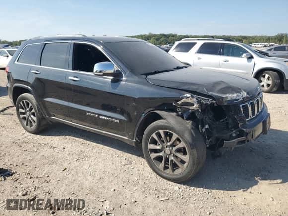 2018 Jeep Grand Cherokee Limited z VIN 1C4RJFBG9JC245607, wystawiony jako Copart lot #80348995 z przebiegiem 147 847 mil mil oraz Szkoda całkowita • Salvage title. Historia ofert i sprzedaży dostępna na DreamBid. Obrazek 4.