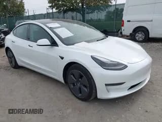 ✅ 2022 Tesla Model 3 Long Range • VIN: 5YJ3E1EBXNF180157 • Lot: 43331221. Listed on IAAI with 44,382 mi. Free auction sales archive from the USA and detailed vehicle history report at DreamBid. Image 1.