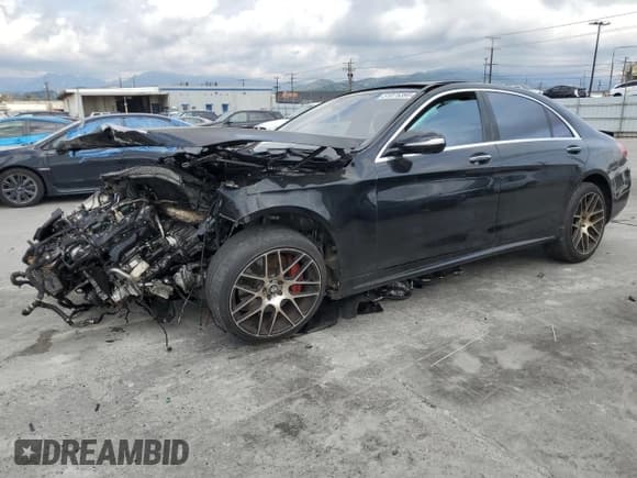 ✅ 2018 Mercedes-Benz S 560 • VIN: WDDUG8DB5JA393678 • Лот: 51075395. Опубликован ранее на Copart с пробегом Не указан. Бесплатный доступ к архиву аукционных продаж из США и подробный отчёт об истории автомобиля на DreamBid. Изображение 1.