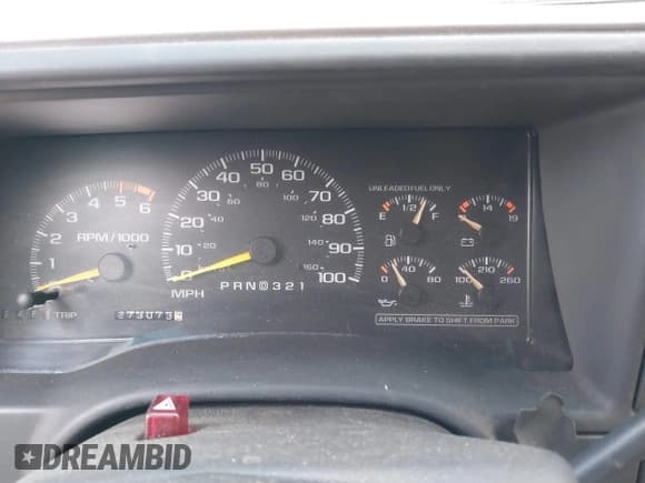 ✅ 1996 Chevrolet Silverado 1500 • VIN: 1GCEK19R6TE159264 • Лот: 43735506. Опубликован ранее на IAAI с пробегом 273 073 миль. Бесплатный доступ к архиву аукционных продаж из США и подробный отчёт об истории автомобиля на DreamBid. Изображение 7.