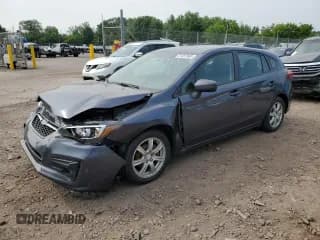 ✅ 2017 Subaru Impreza • VIN: 4S3GTAA6XH3719801 • Lot: 57457065. Listed on Copart with Not provided. Free auction sales archive from the USA and detailed vehicle history report at DreamBid. Image 1.