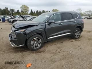 ✅ 2021 Hyundai Santa Fe SEL • VIN: 5NMS6DAJ0MH346898 • Lot: 86100285. Listed on Copart with 38,991 mi. Free auction sales archive from the USA and detailed vehicle history report at DreamBid. Image 1.