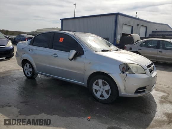✅ 2007 Chevrolet Aveo LS • VIN: KL1TD56607B118002 • Lot: 42345815. Wystawiony na Copart z przebiegiem Nie podano. Bezpłatny archiwum sprzedaży aukcyjnych z USA i szczegółowy raport historii pojazdu na DreamBid. Zdjęcie 4.