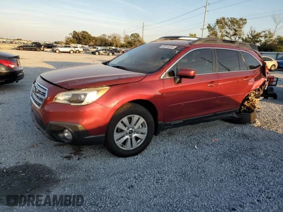 ✅ 2016 Subaru Outback Premium • VIN: 4S4BSACC1G3282345 • Lot: 93514835. Listed on Copart with 157,654 mi. Free auction sales archive from the USA and detailed vehicle history report at DreamBid. Image 1.
