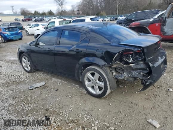 ✅ 2013 Dodge Avenger SE • VIN: 1C3CDZABXDN517423 • Лот: 41383595. Опубликован ранее на Copart с пробегом 193 061 миль. Бесплатный доступ к архиву аукционных продаж из США и подробный отчёт об истории автомобиля на DreamBid. Изображение 2.