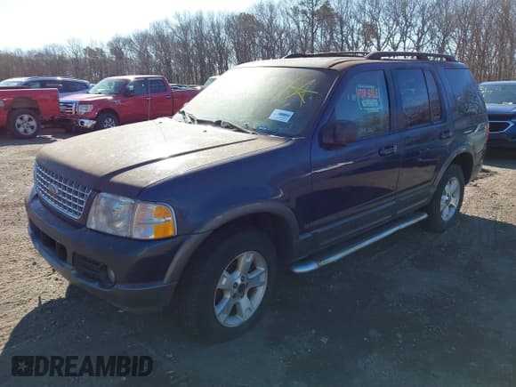 ✅ 2003 Ford Explorer XLT • VIN: 1FMZU73K03UB51320 • Lot: 41906977. Listed on IAAI with Not provided. Free auction sales archive from the USA and detailed vehicle history report at DreamBid. Image 2.