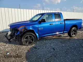 2016 Ram 1500 Express with VIN 1C6RR7FGXGS181480, listed as a Copart auction lot 80378785 with 151,545 mi miles and Clean title. Bid and sale history available at DreamBid. Image 1.