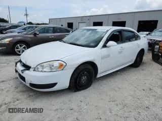 2016 Chevrolet Impala Police Police with VIN 2G1WD5E36G1101212, listed as a Copart auction lot 64180425 with 159,445 mi miles and Clean title. Bid and sale history available at DreamBid. Image 1.