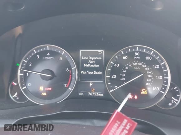 ✅ 2017 Lexus ES 350 • VIN: 58ABK1GG9HU047693 • Lot: 43656414. Listed on IAAI with 76,753 mi. Free auction sales archive from the USA and detailed vehicle history report at DreamBid. Image 7.