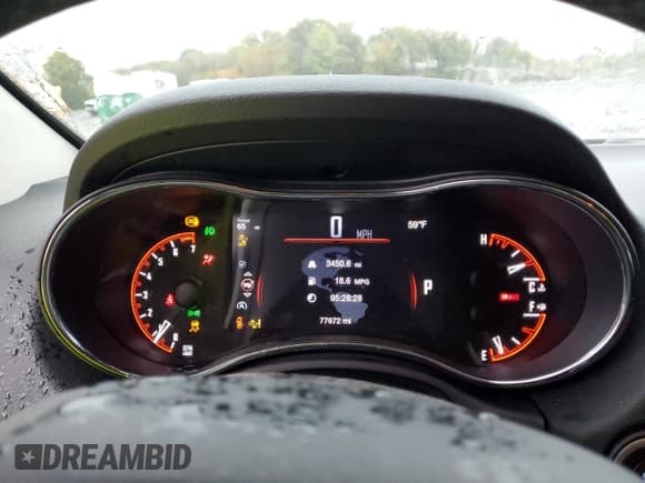 ✅ 2017 Dodge Durango Citadel • VIN: 1C4RDJEG3HC879253 • Lot: 90800345. Listed on Copart with 77,672 mi. Free auction sales archive from the USA and detailed vehicle history report at DreamBid. Image 9.