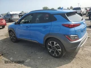 ✅ 2022 Hyundai Kona Limited • VIN: KM8K5CA37NU909062 • Лот: 68464304. Опубликован ранее на Copart с пробегом 11 092 миль. Бесплатный доступ к архиву аукционных продаж из США и подробный отчёт об истории автомобиля на DreamBid. Изображение 2.