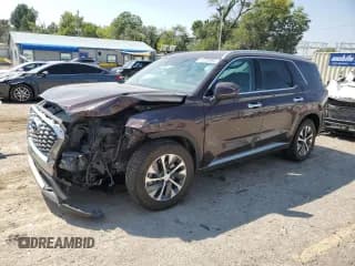 ✅ 2020 Hyundai Palisade SEL • VIN: KM8R2DHE5LU145701 • Лот: 71229384. Опубликован ранее на Copart с пробегом 63 681 миль. Бесплатный доступ к архиву аукционных продаж из США и подробный отчёт об истории автомобиля на DreamBid. Изображение 1.