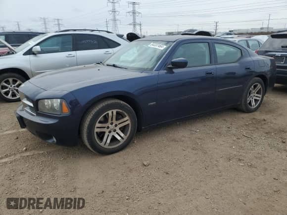 ✅ 2006 Dodge Charger R/T • VIN: 2B3KA53H16H301354 • Лот: 84337464. Размещён на Copart с пробегом 167 442 миль миль. Получите бесплатный доступ к архиву аукционных продаж из США и посмотрите подробный отчёт об истории автомобиля на DreamBid. Изображение 1.
