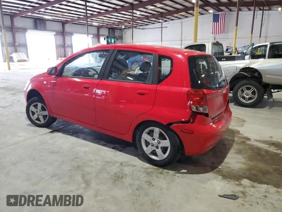 ✅ 2005 Chevrolet Aveo LS • VIN: KL1TD62655B432365 • Lot: 47987555. Wystawiony na Copart z przebiegiem 184 444 mil. Bezpłatny archiwum sprzedaży aukcyjnych z USA i szczegółowy raport historii pojazdu na DreamBid. Zdjęcie 2.