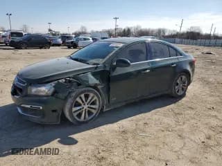 ✅ 2015 Chevrolet Cruze LTZ • VIN: 1G1PG5SB3F7173770 • Lot: 40915023. Listed on Copart with 153,092 mi. Free auction sales archive from the USA and detailed vehicle history report at DreamBid. Image 1.