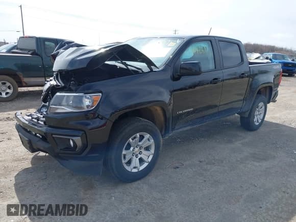 ✅ 2022 Chevrolet Colorado 4WD LT • VIN: 1GCGTCENXN1248947 • Лот: 42149261. Опубликован ранее на IAAI с пробегом 78 582 миль. Бесплатный доступ к архиву аукционных продаж из США и подробный отчёт об истории автомобиля на DreamBid. Изображение 2.