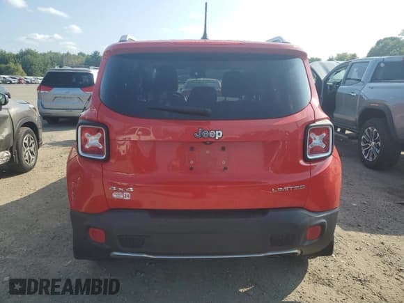 ✅ 2016 Jeep Renegade Limited • VIN: ZACCJBDT9GPD04801 • Лот: 69111125. Опубликован ранее на Copart с пробегом 100 123 миль. Бесплатный доступ к архиву аукционных продаж из США и подробный отчёт об истории автомобиля на DreamBid. Изображение 6.