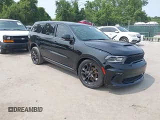 ✅ 2022 Dodge Durango R/T Plus • VIN: 1C4SDJCT1NC211366 • Лот: 42388069. Опубликован ранее на IAAI с пробегом 51 612 миль. Бесплатный доступ к архиву аукционных продаж из США и подробный отчёт об истории автомобиля на DreamBid. Изображение 1.
