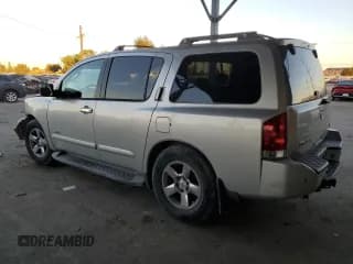 ✅ 2006 Nissan Armada SE • VIN: 5N1AA08A26N731955 • Lot: 85426385. Wystawiony na Copart z przebiegiem 184 218 mil. Bezpłatny archiwum sprzedaży aukcyjnych z USA i szczegółowy raport historii pojazdu na DreamBid. Zdjęcie 2.