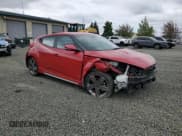 ✅ 2015 Hyundai Veloster Turbo • VIN: KMHTC6AE7FU225773 • Lot: 71656824. Listed on Copart with 58,058 mi. Free auction sales archive from the USA and detailed vehicle history report at DreamBid. Image 4.