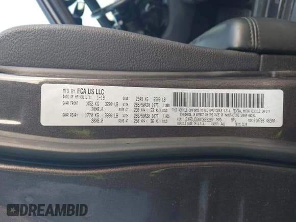 ✅ 2019 Dodge Durango GT Plus • VIN: 1C4RDJDG4KC659287 • Lot: 43609120. Wystawiony na IAAI z przebiegiem 141 139 mil. Bezpłatny archiwum sprzedaży aukcyjnych z USA i szczegółowy raport historii pojazdu na DreamBid. Zdjęcie 9.