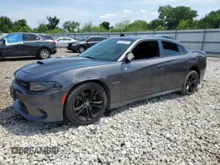 2021 Dodge Charger R/T with VIN 2C3CDXCT8MH594472, listed as a Copart auction lot 65730325 with 39,453 mi miles and Salvage title. Bid and sale history available at DreamBid. Image 1.