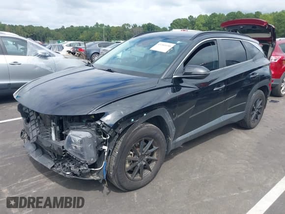 ✅ 2022 Hyundai Tucson SEL • VIN: 5NMJB3AE8NH091522 • Лот: 43203330. Опубликован ранее на IAAI с пробегом 99 206 миль. Бесплатный доступ к архиву аукционных продаж из США и подробный отчёт об истории автомобиля на DreamBid. Изображение 2.