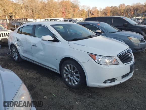 ✅ 2013 Buick LaCrosse Premium 1 • VIN: 1G4GF5E32DF272156 • Lot: 90844385. Listed on Copart with 343,233 mi. Free auction sales archive from the USA and detailed vehicle history report at DreamBid. Image 4.