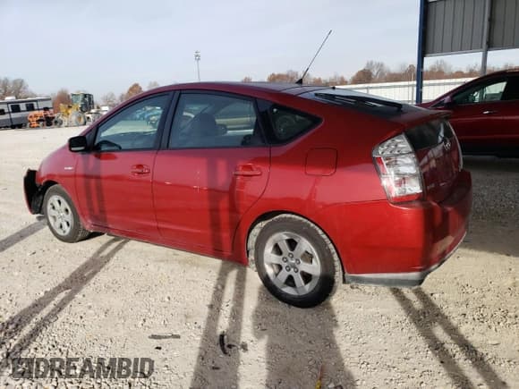 ✅ 2007 Toyota Prius • VIN: JTDKB20U177596366 • Lot: 93326665. Listed on Copart with 183,584 mi. Free auction sales archive from the USA and detailed vehicle history report at DreamBid. Image 2.