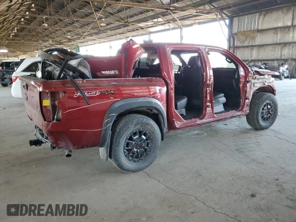 ✅ 2023 Nissan Frontier SV • VIN: 1N6ED1EK1PN636348 • Lot: 92592725. Listed on Copart with 21,152 mi. Free auction sales archive from the USA and detailed vehicle history report at DreamBid. Image 3.