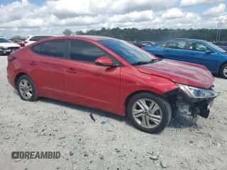 2020 Hyundai Elantra SEL with VIN 5NPD84LF2LH609325, listed as a Copart auction lot 65037475 with 102,017 mi miles and Salvage title. Bid and sale history available at DreamBid. Image 4.
