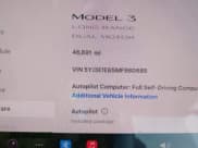 ✅ 2021 Tesla Model 3 Long Range • VIN: 5YJ3E1EB5MF980685 • Lot: 43491119. Wystawiony na IAAI z przebiegiem 46 691 mil. Bezpłatny archiwum sprzedaży aukcyjnych z USA i szczegółowy raport historii pojazdu na DreamBid. Zdjęcie 15.