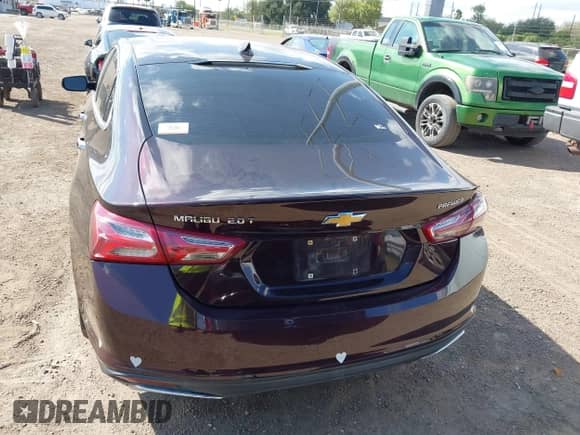 2020 Chevrolet Malibu Premier with VIN 1G1ZE5SX5LF014535, listed as a IAAI auction lot 43530410 with 110,435 mi miles and . Bid and sale history available at DreamBid. Image 16.