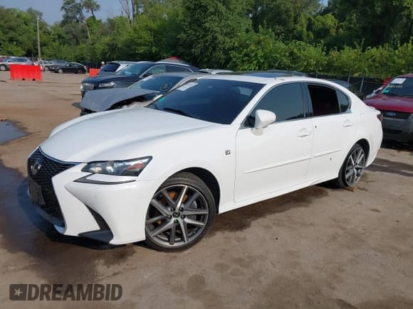 ✅ 2017 Lexus GS 350 • VIN: JTHCZ1BL1HA004658 • Лот: 42879749. Опубликован ранее на IAAI с пробегом 98 656 миль. Бесплатный доступ к архиву аукционных продаж из США и подробный отчёт об истории автомобиля на DreamBid. Изображение 2.