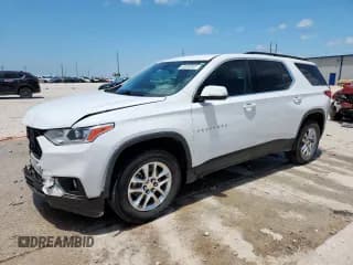 ✅ 2019 Chevrolet Traverse LT Cloth • VIN: 1GNERGKW8KJ307426 • Lot: 60090585. Wystawiony na Copart z przebiegiem 131 130 mil. Bezpłatny archiwum sprzedaży aukcyjnych z USA i szczegółowy raport historii pojazdu na DreamBid. Zdjęcie 1.
