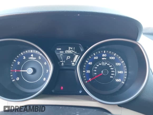 ✅ 2013 Hyundai Elantra Limited • VIN: 5NPDH4AE0DH289465 • Lot: 43311489. Listed on IAAI with 128,804 mi. Free auction sales archive from the USA and detailed vehicle history report at DreamBid. Image 7.