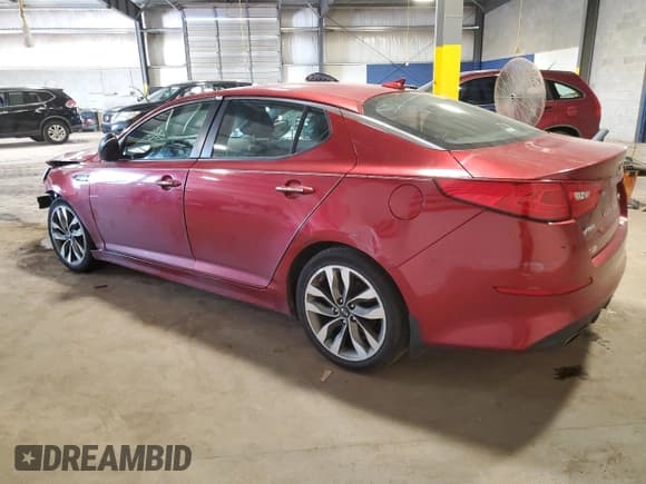 ✅ 2014 Kia Optima SX • VIN: 5XXGR4A71EG298779 • Lot: 81411075. Listed on Copart with 101,849 mi. Free auction sales archive from the USA and detailed vehicle history report at DreamBid. Image 2.