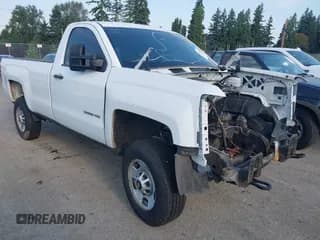 ✅ 2015 Chevrolet Silverado 2500HD Work Truck • VIN: 1GC0CUEG4FZ105505 • Лот: 43070720. Опубликован ранее на IAAI с пробегом Не указан. Бесплатный доступ к архиву аукционных продаж из США и подробный отчёт об истории автомобиля на DreamBid. Изображение 1.