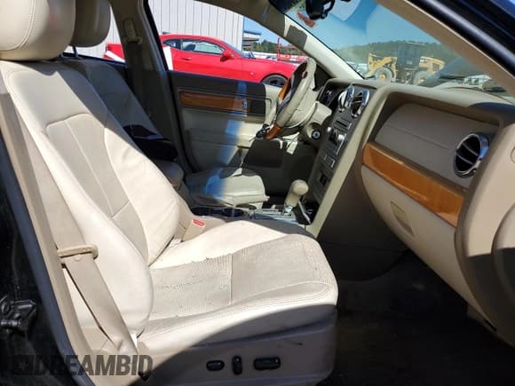 ✅ 2009 Lincoln MKZ • VIN: 3LNHM26T99R630046 • Lot: 86685405. Listed on Copart with Not provided. Free auction sales archive from the USA and detailed vehicle history report at DreamBid. Image 7.