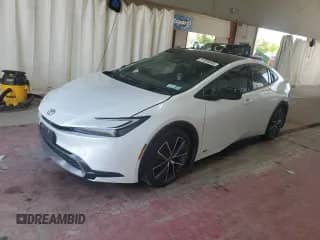 2023 Toyota Prius LE with VIN JTDADABUXP3003480, listed as a Copart auction lot 81009095 with 46,646 mi miles and Salvage title. Bid and sale history available at DreamBid. Image 1.